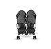 UPPAbaby G-Link 2 Stroller- Jordan (Charcoal Melange/Silver), Gray