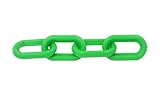 TC International Green Plastic Chain 1.5 Inch (6mm) 50 Feet