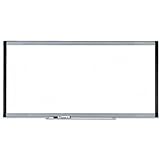Lorell Magnetic Dry-Erase Board, 8 by 4-Feet, Silver/Ebony