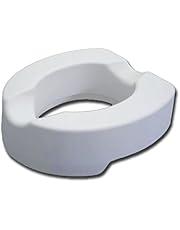 Rialzo WC, 14 cm, alzawater anatomico con sistema di fissaggio laterale, portata 225kg