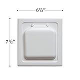 P Tec Products Wide Mount Vent White