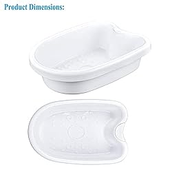 Lecaung Ionic Foot Bath Tub Basin for Ionic Detox