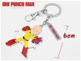 One Punch Man Single Metal Hand Out Keychain with Clip