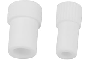 MARHYNCHUS 2Pcs Dental Suction Tube Adapter Ejector Converter, Easy to Install,