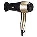 Hair Dryer 1875W Hair Blow Dryer Lightweight Ionic Blower Low Noise 2 Speed 3 Heat Settings (Black)