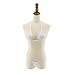 SHERRYLO Micro Bikini Set Swimming Costume Swimsuit Lingeries (White5)