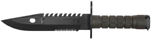 AR-15/M-16/M-4 BAYONET -OD- BL SERRATED BLADE SAW BACK