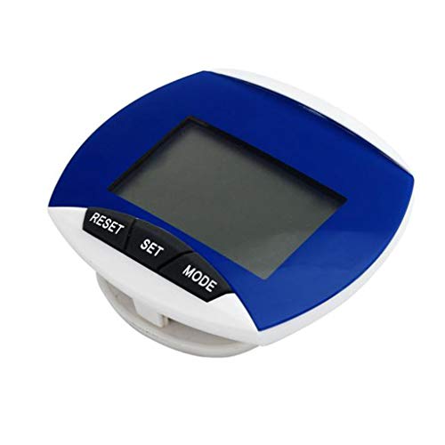 Puyujin Simple Pedometer Step Counter Tracking Accurate Steps/Miles/KM / Calories LCD Display Portable Fitness Tracker Walking Outdoor Sports - Shipped From USA (Blue) - Thumbnail 5