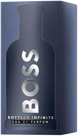 BOSS Bottled Infinite para hombres 200 ml | Perfume de hombre, fresco, amaderado y con notas de pachulí | larga duración