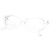 MLC EYEWEAR Cat Eye Fashion Sunglasses in Clear