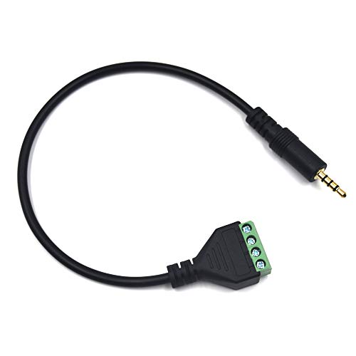 3.5mm TRRS 4 Pole Stereo Jack Male 
