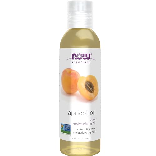 NOW Foods Solutions, Apricot Kernel Oil, Hair Moisturizer, Rejuvenating Skin Oi…