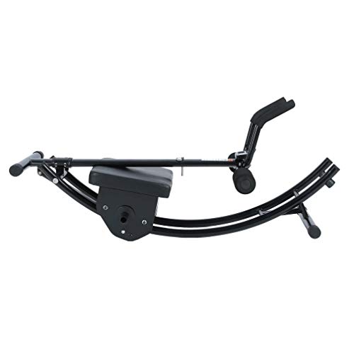 Belovedkai Ab Abdominal Coaster Crunch Ab Trainer Abdominal Exercise Machine/Equipment, Black - Thumbnail 6