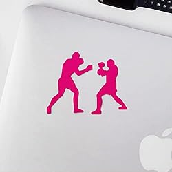 Transparent Decal Stickers of Boxers Boxing