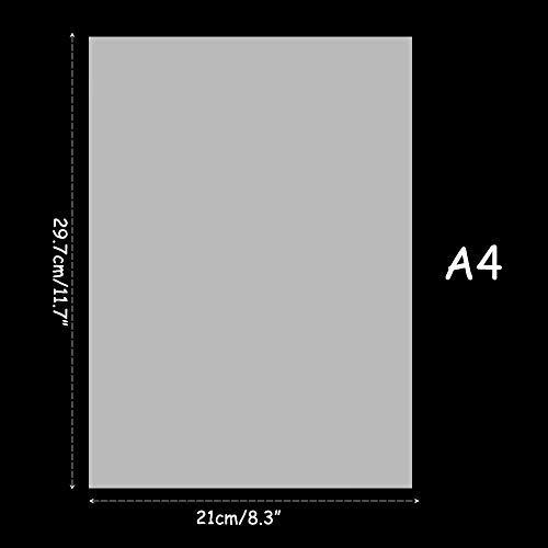 100 Sheets Tracing Paper,11.7×8.3 Inch/A4 Soft Translucent Sketching Papers for Pencil,Marker and Ink