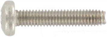 (500pcs) DIN 7500 M6X10 Thread Rolling Raised Cheese Head Screws, Type CE A2 Stainless Steel, Ships Free in USA by Aspen Fasteners, ASSP75002C6-10