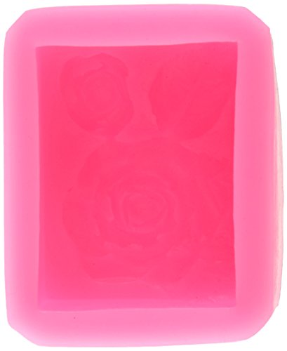 Longzang S442 Flower Rose Silicone Soap Mold Art Craft