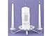 Hortense B. Hewitt Wedding Accessories 9-Inch Pillar and 2 10-Inch Tapers Unity Candles, Set of 3, This Day I Will Marry My Friend