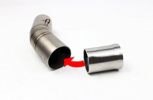 JFG RACING Exhaust Pipe Baffte 1.89" OD x 2.6" Length Stainless steel Universal Motorcycle Exhaust Muffler Insert DB Killer Silencer With Adjustable Screw - Image 5
