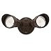 LEONLITE 3CCT Dusk to Dawn LED Security Lights, Adjustable Dual-Head Flood Light Outdoor with Photocell, 3000K/4000K/5000K Selectable, 25W(200W Equiv.), Wet Location, Aluminum, ETL Listed, Bronze