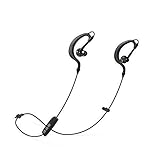 Parasom P6 Sweatproof Bluetooth Earphones Headphones Headsets W/ microphone Sports/running & Gym/exercise for Iphone 6 5s 5c 4s 4, Ipad New Ipad, Android, Samsung Galaxy, Smart Phones(BLACK)