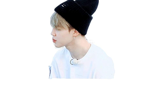 BTS Jimin Bon Voyage Black Beanie Hat 