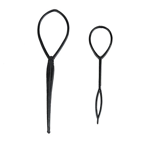 2pcs Topsy Tail Hair Styling Tool Kits,Hair Braid Hair Accessories Ponytail Maker Pony Tail Tool - Thumbnail 7