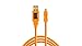 Tether Tools TetherPro USB 2.0 to Mini-B 8-Pin Cable | for Fast Transfer Between Camera and Computer | High Visibility Orange | 15 Feet (4.6 m)