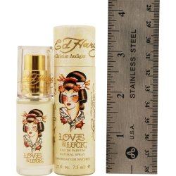 Ed Hardy Love and Luck Eau de Parfum Spray for Women, 0.25 Ounce