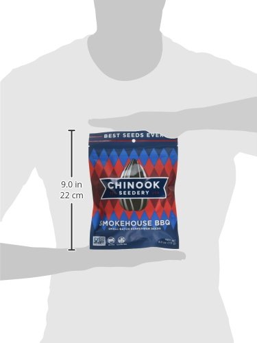Chinook Seedery Premium Sunflower Seeds, Small Batch, Non-GMO, Smokehouse BBQ Flavor, 4oz, Pack of 6 - Thumbnail 6