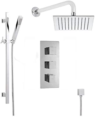 Whyls Csd Wall Mounted Triple Concealed Thermostatic Shower System