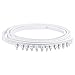 Datttcc Alloy Plastic Windows and Balcony Curtain Track Soft Curved Track Rail Slide Rail Accessories (5 Meters)