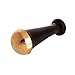 Bronze Capped Foot Massager with Wooden Handle - Benefits of Alloy Metal Massage for Detoxification and Deep Relaxation