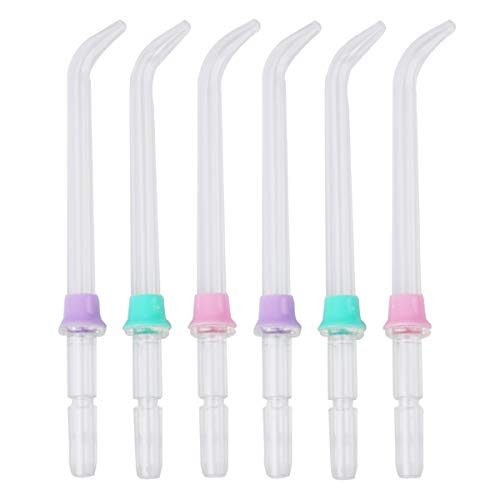 Aunifun 6PCS Replacement Classic Jet Tips for Waterpik Water Flossers WP-100W WF-03 WP-260 WP-670 WP-900,Waterpik WP-560, Waterpik ADA Accepted WP-660, and Other Brand Water Irrigators - Thumbnail 5