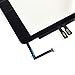 Aiiworld Touch Screen Digitizer Replacement with Home Button Adhesive for iPad 9.7 2018 iPad 6 6th A1893 A1954 (Black)
