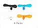 SN-RIGGOR 4-Pack Mini Micro USB Fan For Android Phones Portable micro usb Fan Samsung galaxy s7 edge USB Fan Micro Usb Mini Fan mini fan for android ,Random Colors
