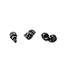 Honbay 40PCS 6#-32x5 M3.5 PC Computer Case Thumbscrews Thumb Screws (Black zinc)