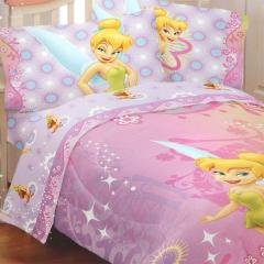 Good Looking tinkerbell bedding set Fairies Tinkerbell Whimsy 4pc Twin Bedding Set Buy Online In Botswana At Desertcart Com Productid 12495968