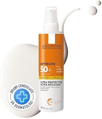 Anthelios Spray Invisibile SPF50+, Protezione, 200 ml