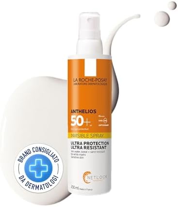 Anthelios Spray Invisibile SPF50+, Protezione, 200 ml