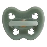HEVEA Coloured Natural Rubber Pacifier with Natural