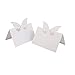 Pixnor 48pcs Table Place Cards Wedding Party Birthday Table Decoration Hollow Butterfly Style