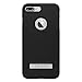 Seidio Surface Case with Kickstand for Apple iPhone 7 Plus and iPhone 8 Plus (Black/Black)