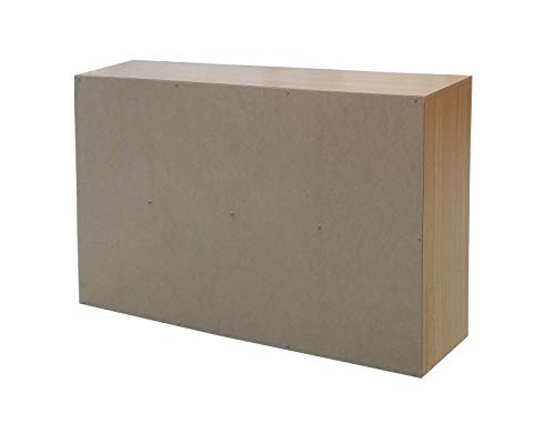 image for FixtureDisplays Wood Adjustable Literature Organizer, 36 Compartment M