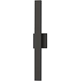 ET2 Lighting E42342-ABZ Alumilux Line - 6.5W 2 5CCT LED Outdoor Wall Mount-4.5 Inch Tall and 24 Inch Length, Finish Color: Ar