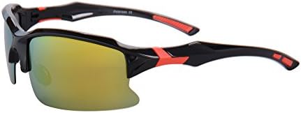 SHINU Men's Polarized Sunglasses Outdoor UV400 Lenses Glasses for Cycling Hiking Running Sports Goggles-D007