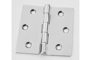MARINE PART DEPOT Marine Grade Stainless Steel Butt Hinge 3" with Thickness 1/8"