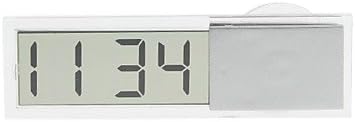 YU&YU Car Window Dashboard Digital Transparent LCD Watch Clock