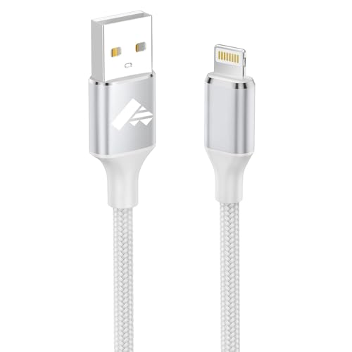 Aioneus iPhone Charger Cable 1M [MFi Certified] Lightning Cable,Fast Charger iPhone Cable USB A to Lightning Cord Compatible with iPhone 14 13 12 11 Pro Max Mini XS XR X 8 7 Plus 6 Series,iPad,AirPod