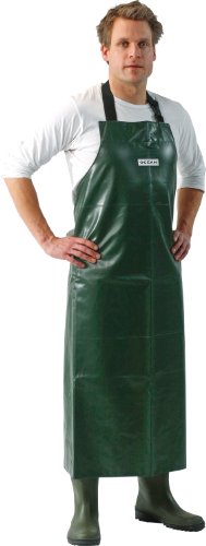 Gummischürze aus PVC olivgrün, ca 120 x 90 cm